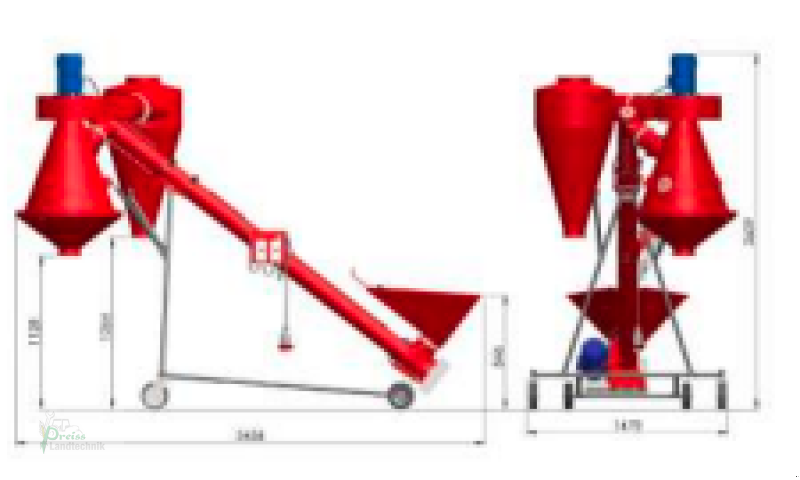 Sonstige Getreidelagertechnik des Typs PreissTec Getreidereinigung POM, Neumaschine in Bad Kötzting (Bild 1)