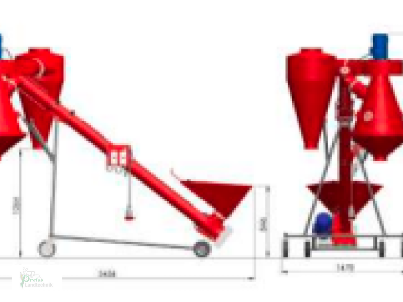 Sonstige Getreidelagertechnik des Typs PreissTec Getreidereinigung POM, Neumaschine in Bad Kötzting (Bild 1)