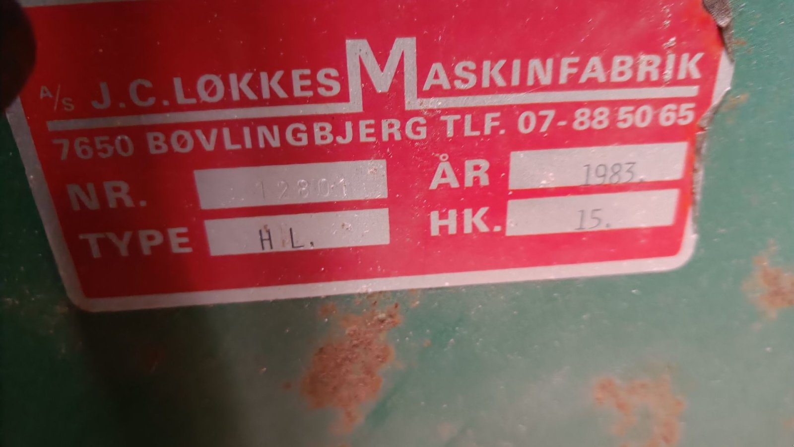 Sonstige Getreidelagertechnik typu Sonstige 11 kw / 15 hk kornblæser, Gebrauchtmaschine v Egtved (Obrázek 5)