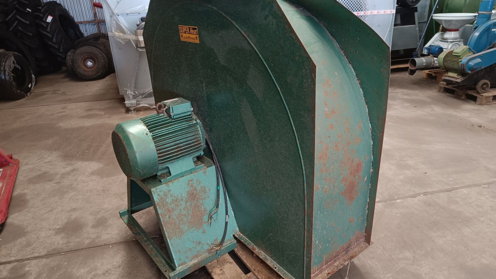 Sonstige Getreidelagertechnik typu Sonstige 11 kw / 15 hk kornblæser, Gebrauchtmaschine v Egtved (Obrázek 3)