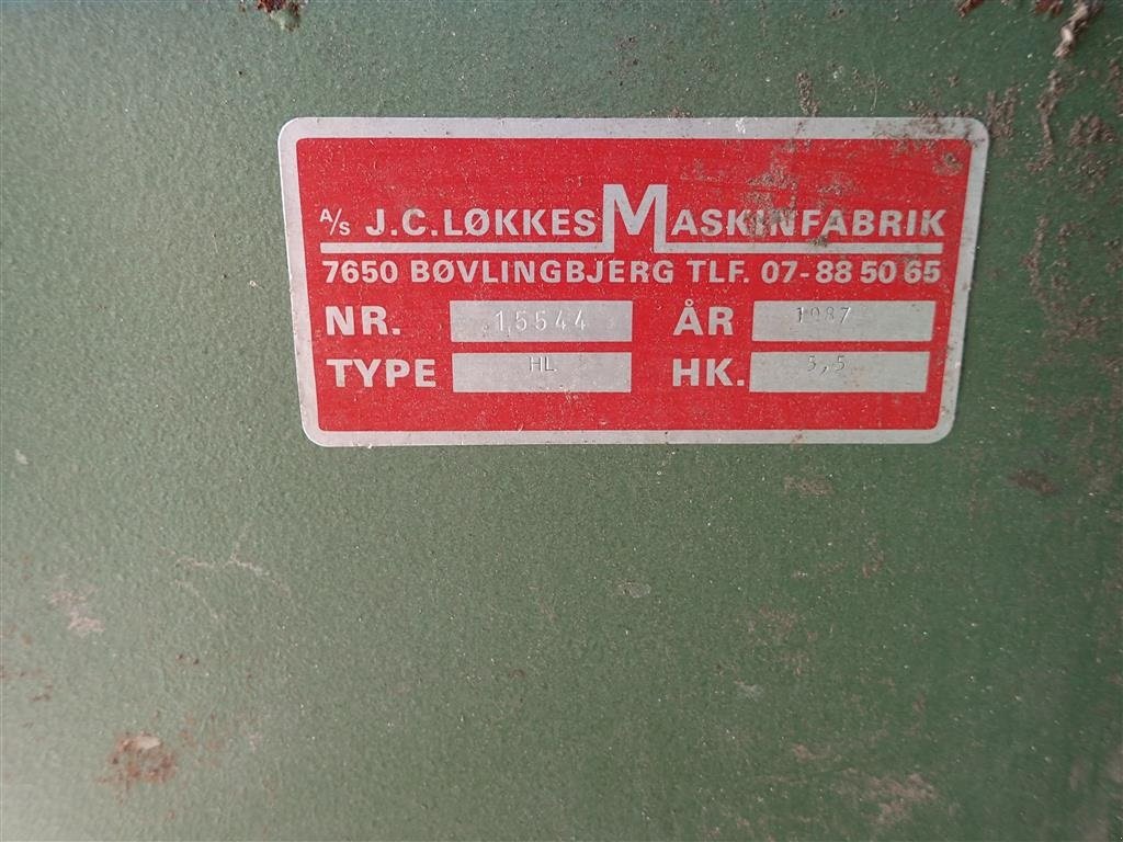 Sonstige Getreidelagertechnik typu Sonstige 5,5 hk Kornblæser,1 Års garanti, Gebrauchtmaschine v Egtved (Obrázek 3)