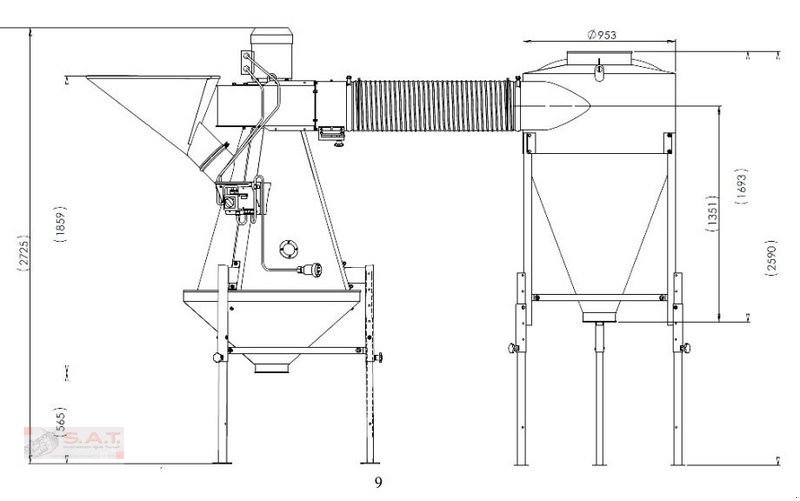 Sonstige Getreidelagertechnik des Typs Sonstige Getreidereinigung 30 to/h-NEU, Neumaschine in Eberschwang (Bild 10)