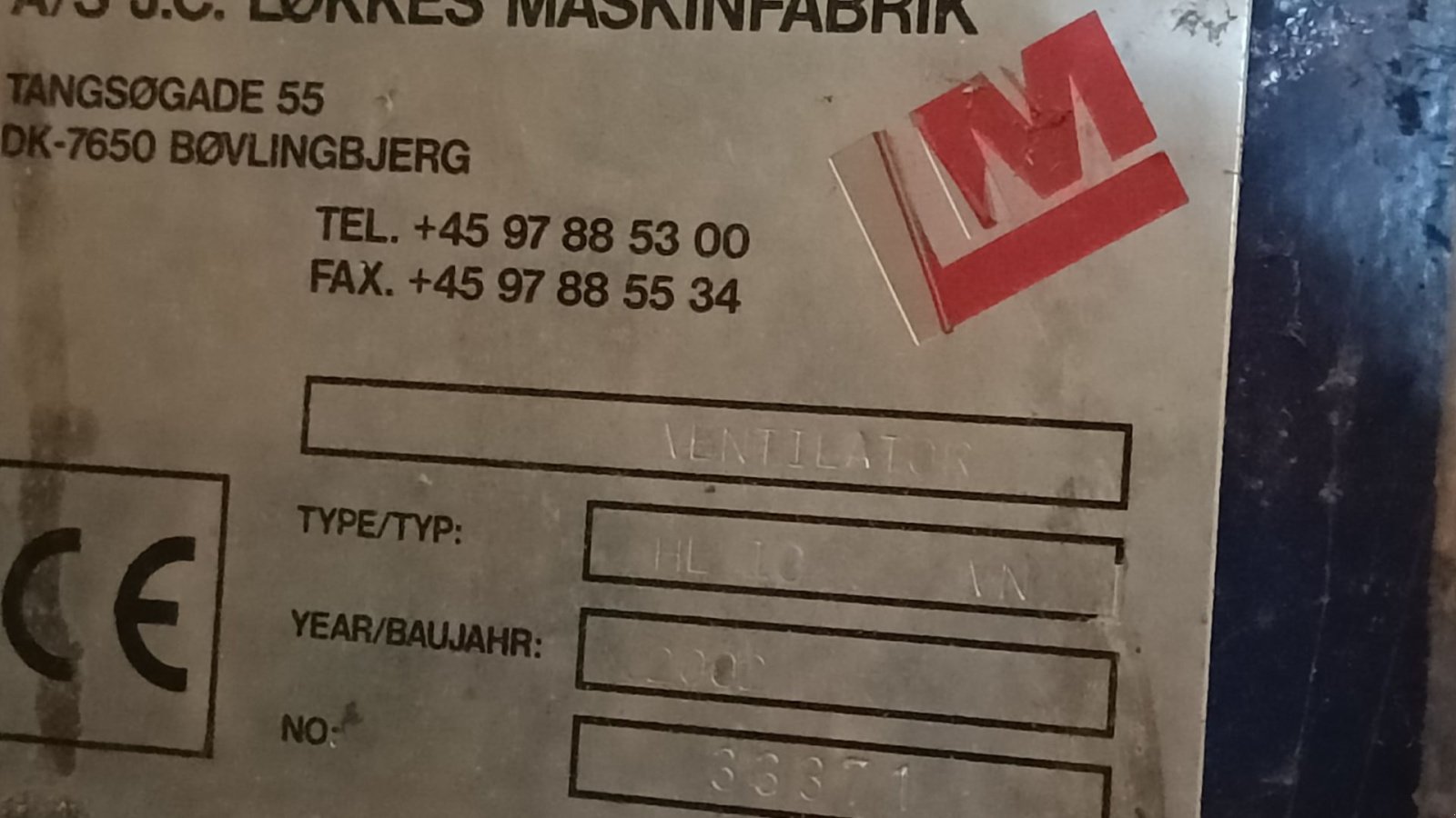 Sonstige Getreidelagertechnik του τύπου Sonstige HL 10, Gebrauchtmaschine σε Egtved (Φωτογραφία 2)