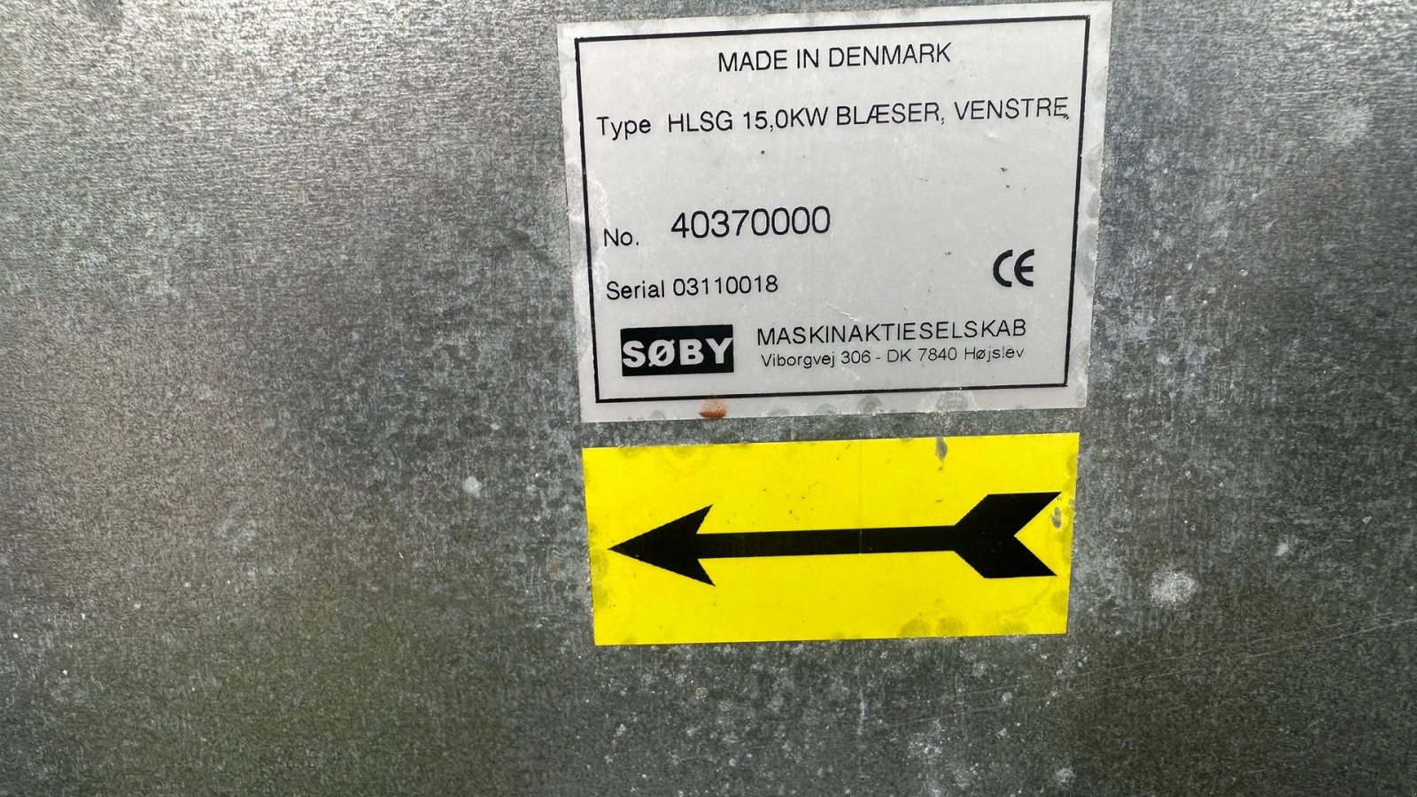 Sonstige Getreidelagertechnik typu Sonstige HLSG, Gebrauchtmaschine v Roskilde (Obrázek 2)