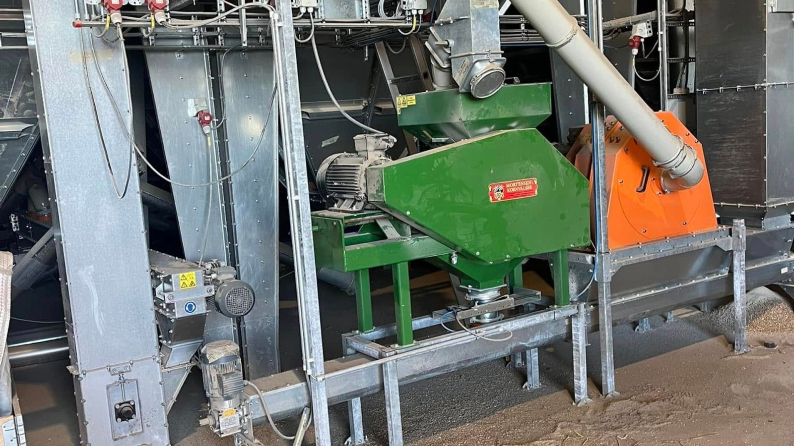 Sonstige Getreidelagertechnik van het type Sonstige Mortensen Kornvalse, Gebrauchtmaschine in Gørding (Foto 5)