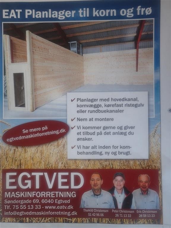 Sonstige Getreidelagertechnik typu Sonstige Planlager til korn og frø, Gebrauchtmaschine w Egtved (Zdjęcie 1)