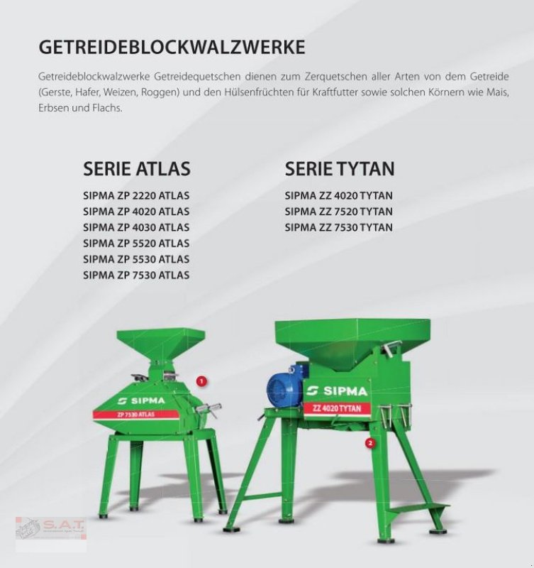 Sonstige Getreidelagertechnik του τύπου Sonstige Profigetreidequetsche Sipma Atlas 5530, Neumaschine σε Eberschwang (Φωτογραφία 25)