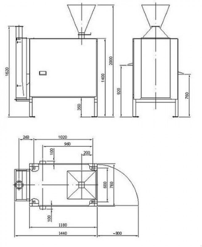 Sonstige Getreidelagertechnik Türe ait Sonstige Reiniger PAT 5, Neumaschine içinde Waldburg (resim 3)