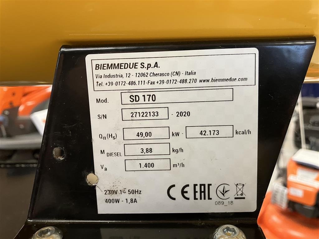 Sonstige Getreidelagertechnik des Typs Sonstige SD170/FD46 XL tank 160 ltr., Gebrauchtmaschine in Spøttrup (Bild 5)