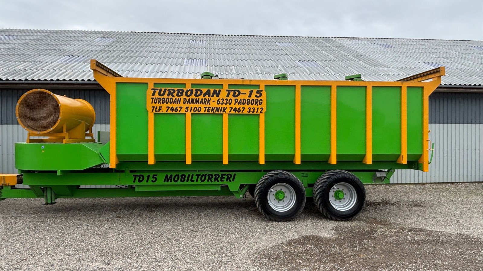 Sonstige Getreidelagertechnik Türe ait Sonstige TD 15 KUN 372 TIMER, Gebrauchtmaschine içinde Bælum (resim 1)