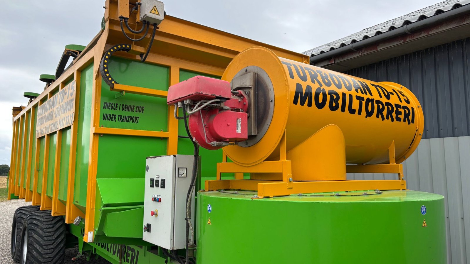 Sonstige Getreidelagertechnik Türe ait Sonstige TD 15 KUN 372 TIMER, Gebrauchtmaschine içinde Bælum (resim 4)