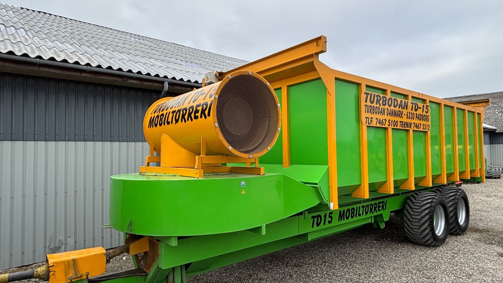 Sonstige Getreidelagertechnik Türe ait Sonstige TD 15 KUN 372 TIMER, Gebrauchtmaschine içinde Bælum (resim 2)