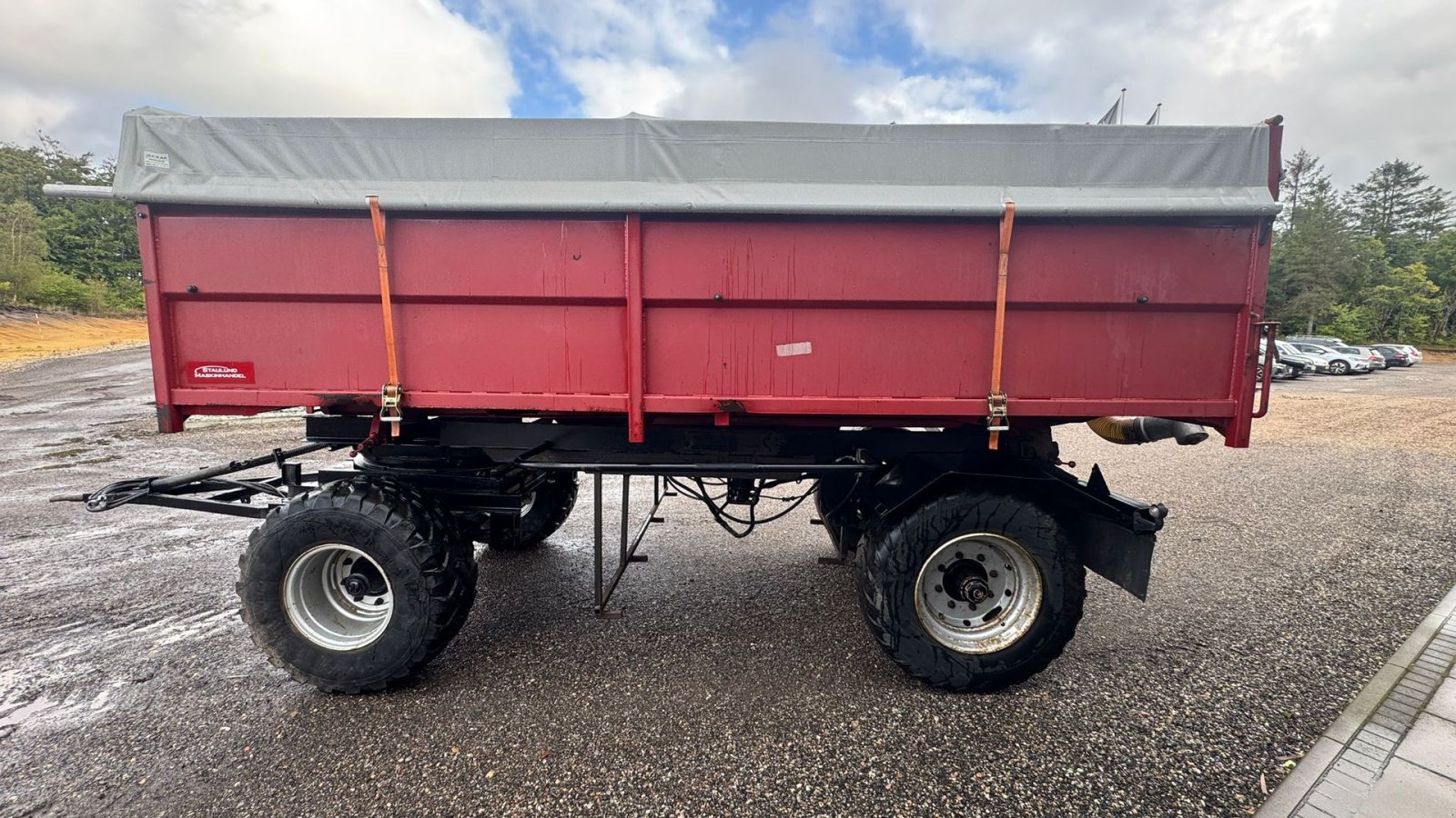 Sonstige Getreidelagertechnik του τύπου Sonstige Tipvogn Hænger, Gebrauchtmaschine σε Haderup (Φωτογραφία 12)