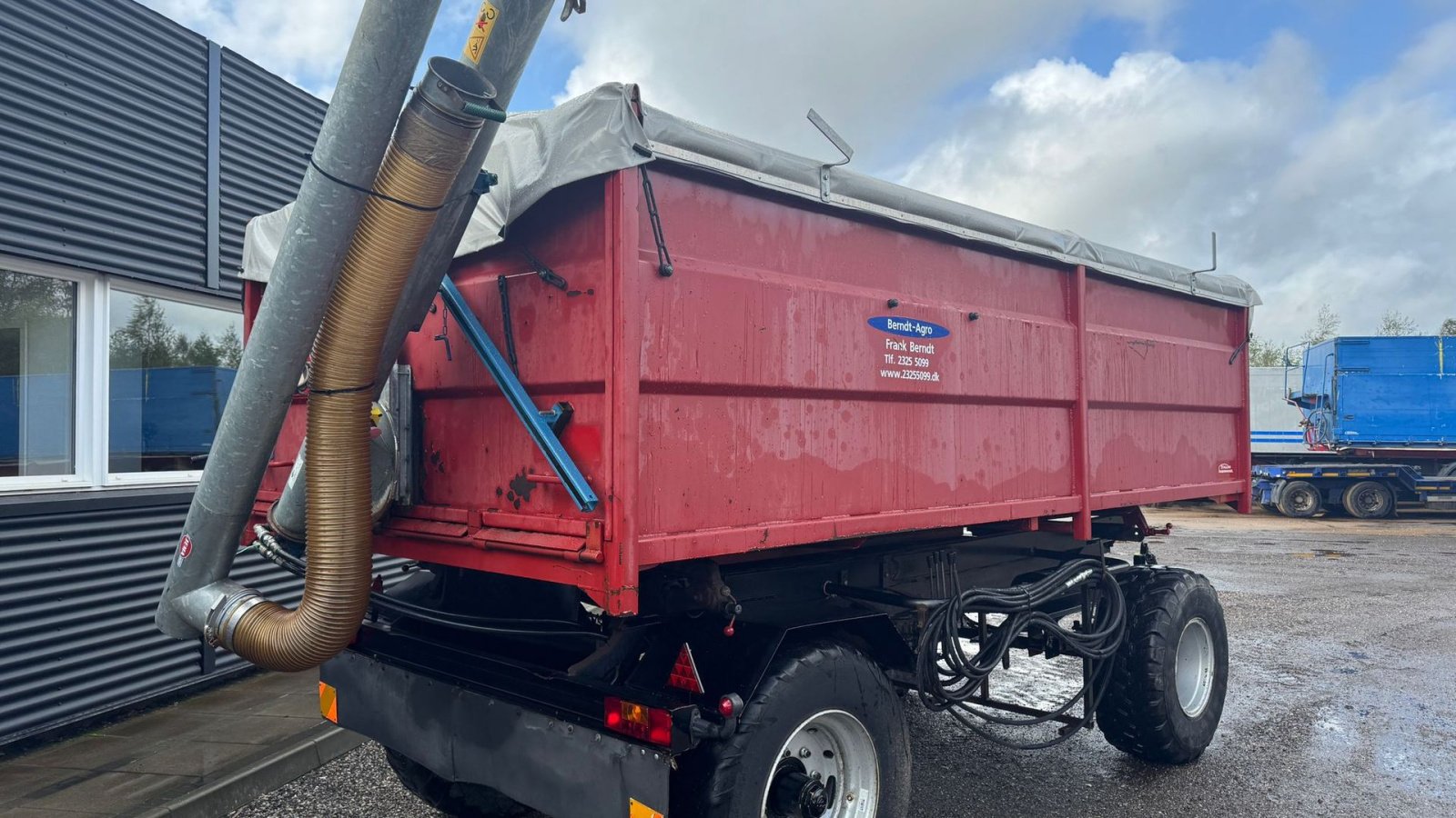 Sonstige Getreidelagertechnik του τύπου Sonstige Tipvogn Hænger, Gebrauchtmaschine σε Haderup (Φωτογραφία 1)