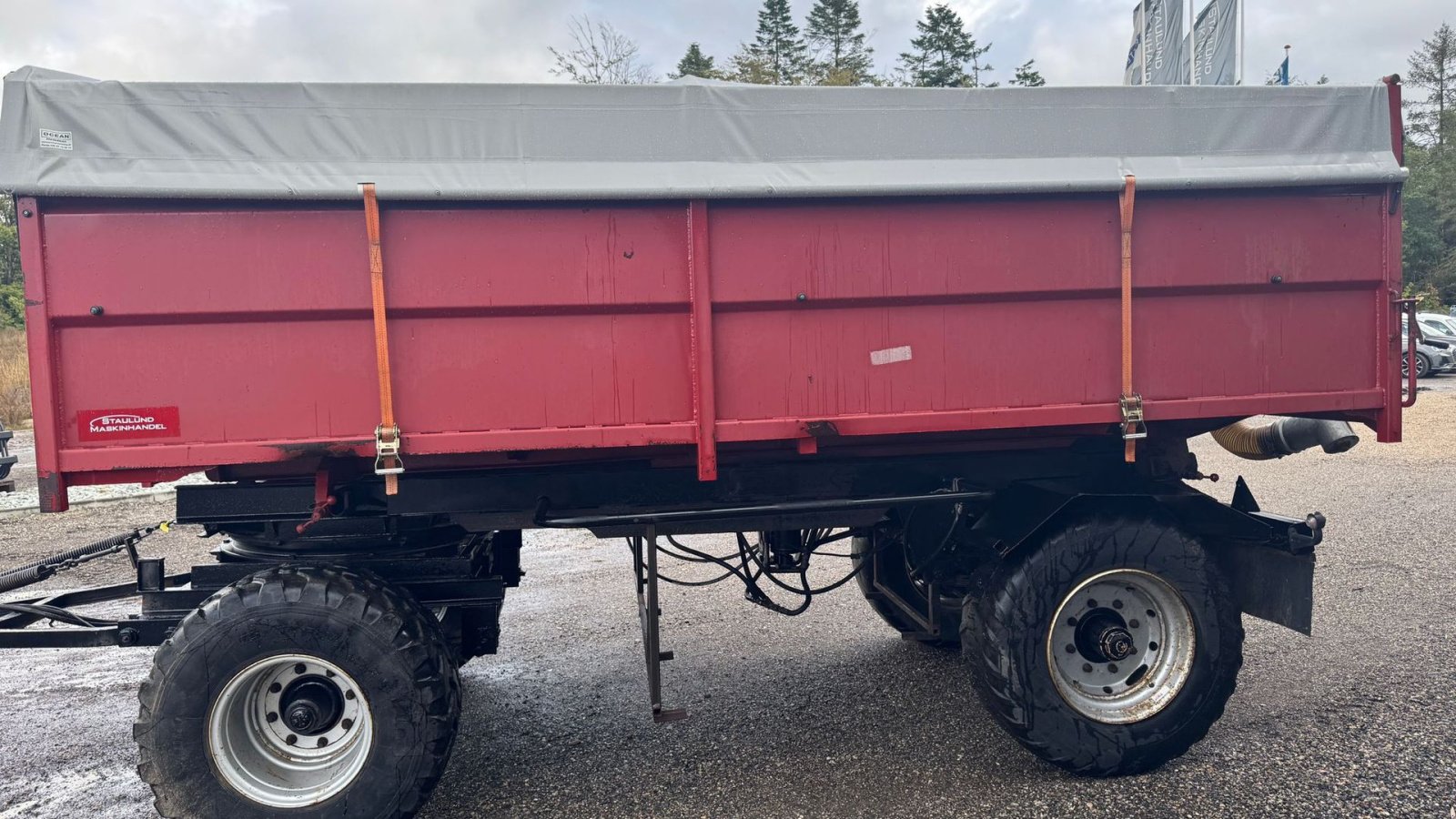 Sonstige Getreidelagertechnik του τύπου Sonstige Tipvogn Hænger, Gebrauchtmaschine σε Haderup (Φωτογραφία 10)