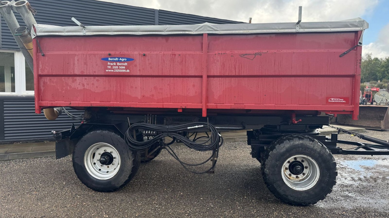 Sonstige Getreidelagertechnik του τύπου Sonstige Tipvogn Hænger, Gebrauchtmaschine σε Haderup (Φωτογραφία 4)