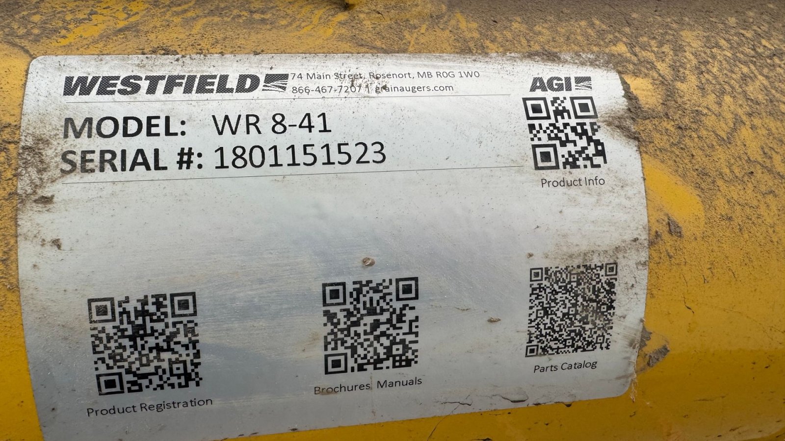 Sonstige Getreidelagertechnik typu Sonstige WR 80x41, 12,5m, med motor, Gebrauchtmaschine v Ringe (Obrázek 10)