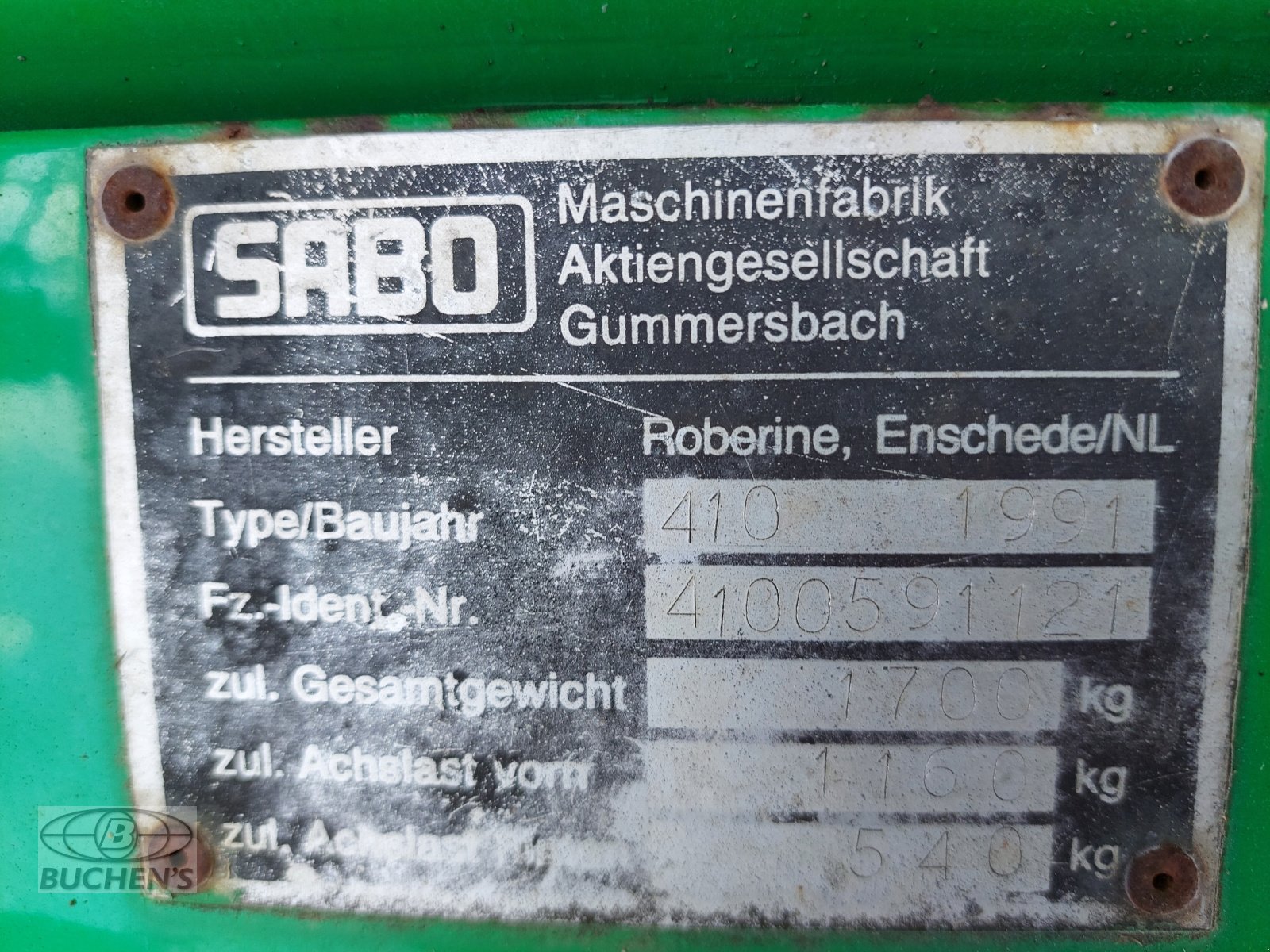 Sonstige Golftechnik des Typs Roberine 1602 Kontinent, Gebrauchtmaschine in Olpe (Bild 3)