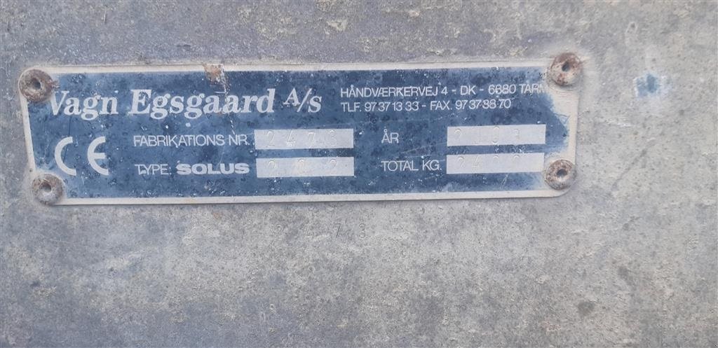 Sonstige Golftechnik a típus Sonstige 2,0-2 tip og påløbsbremser, Gebrauchtmaschine ekkor: Hadsund (Kép 12)