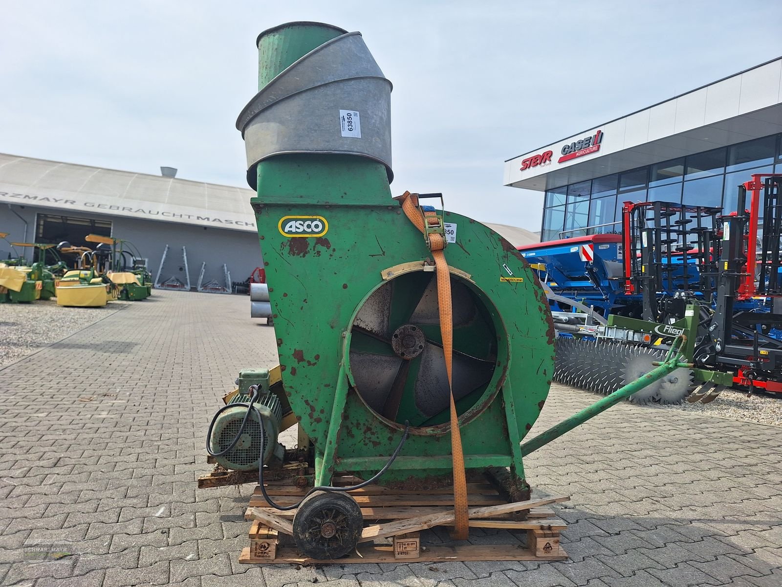 Sonstige Grünlandtechnik & Futtererntetechnik типа ASCO Teleskopverteiler mit Gebläse, Gebrauchtmaschine в Aurolzmünster (Фотография 3)