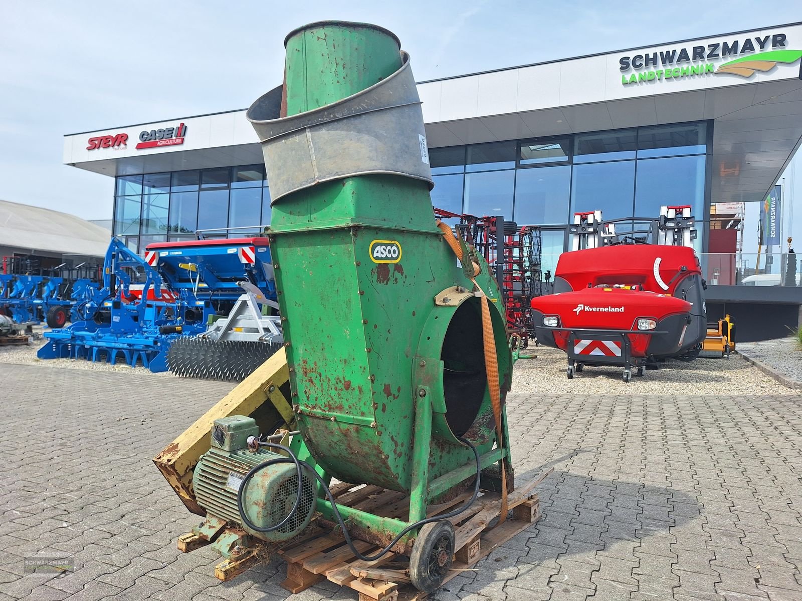 Sonstige Grünlandtechnik & Futtererntetechnik типа ASCO Teleskopverteiler mit Gebläse, Gebrauchtmaschine в Aurolzmünster (Фотография 4)