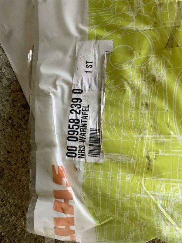 Sonstige Grünlandtechnik & Futtererntetechnik des Typs CLAAS WARNTAFELN SERIE S03.0010, Neumaschine in Grabenstätt-Erlstätt (Bild 2)