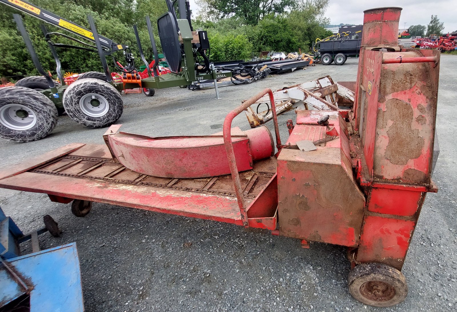 Sonstige Grünlandtechnik & Futtererntetechnik Türe ait Eberl Standhäcksler 3000, Gebrauchtmaschine içinde Strem (resim 1)