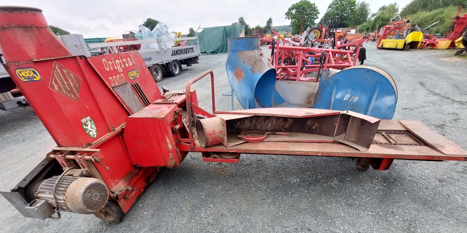 Sonstige Grünlandtechnik & Futtererntetechnik Türe ait Eberl Standhäcksler 3000, Gebrauchtmaschine içinde Strem (resim 3)