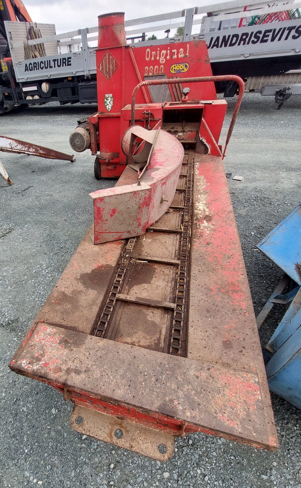 Sonstige Grünlandtechnik & Futtererntetechnik Türe ait Eberl Standhäcksler 3000, Gebrauchtmaschine içinde Strem (resim 4)