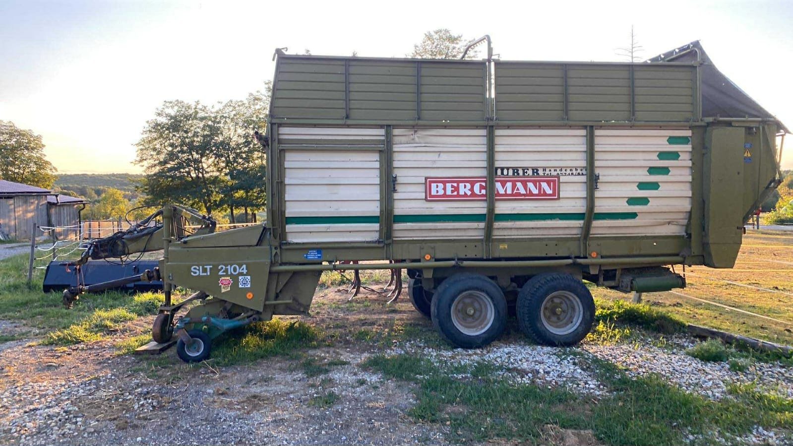 Sonstige Grünlandtechnik & Futtererntetechnik van het type Erntewagen Bergmann 32 Kubik ., Gebrauchtmaschine in Strem (Foto 1)