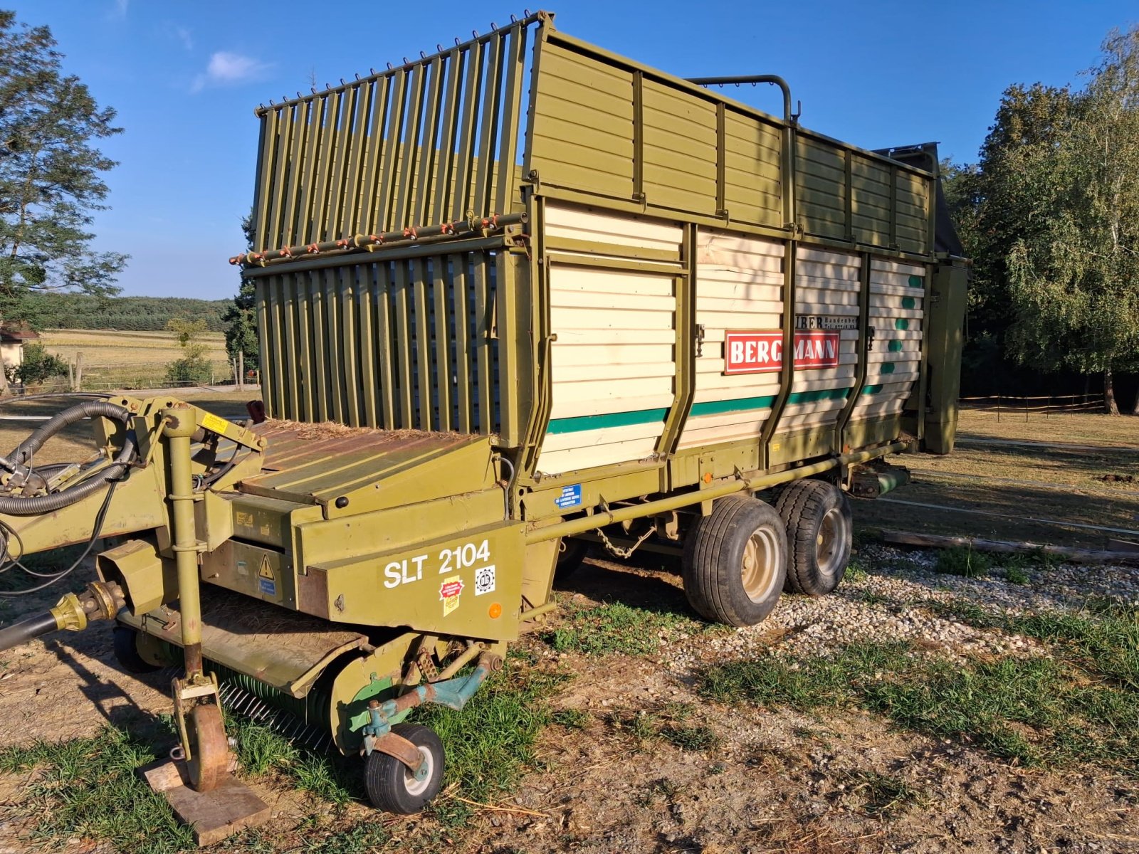 Sonstige Grünlandtechnik & Futtererntetechnik van het type Erntewagen Bergmann 32 Kubik ., Gebrauchtmaschine in Strem (Foto 3)