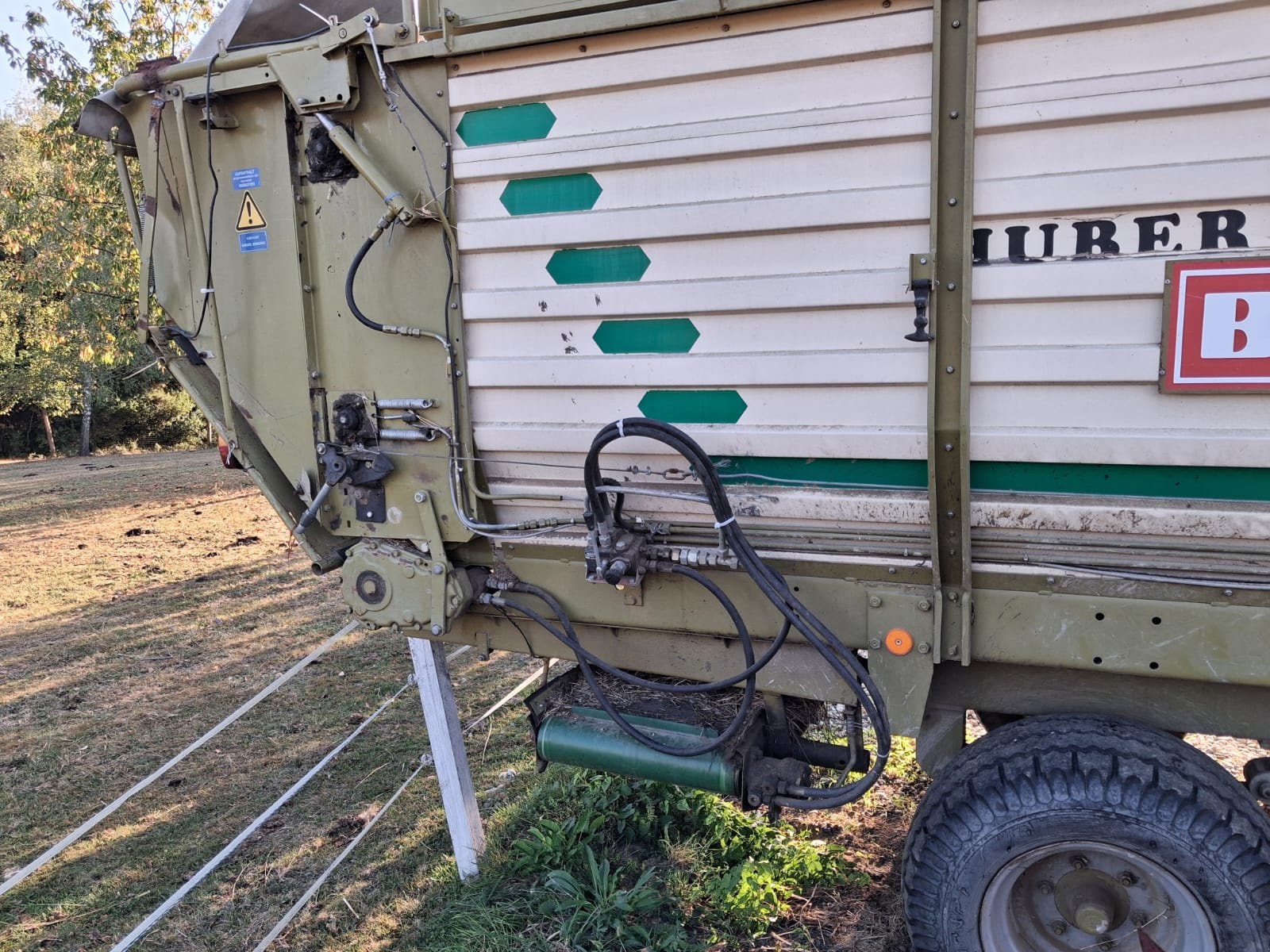 Sonstige Grünlandtechnik & Futtererntetechnik van het type Erntewagen Bergmann 32 Kubik ., Gebrauchtmaschine in Strem (Foto 7)