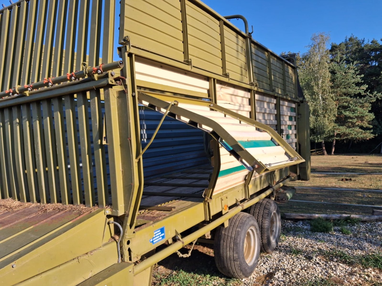 Sonstige Grünlandtechnik & Futtererntetechnik van het type Erntewagen Bergmann 32 Kubik ., Gebrauchtmaschine in Strem (Foto 8)
