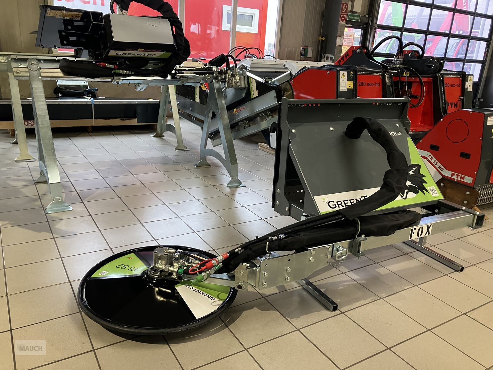 Sonstige Grünlandtechnik & Futtererntetechnik des Typs Greentec Zaunmäher RI 82, Neumaschine in Burgkirchen (Bild 1)