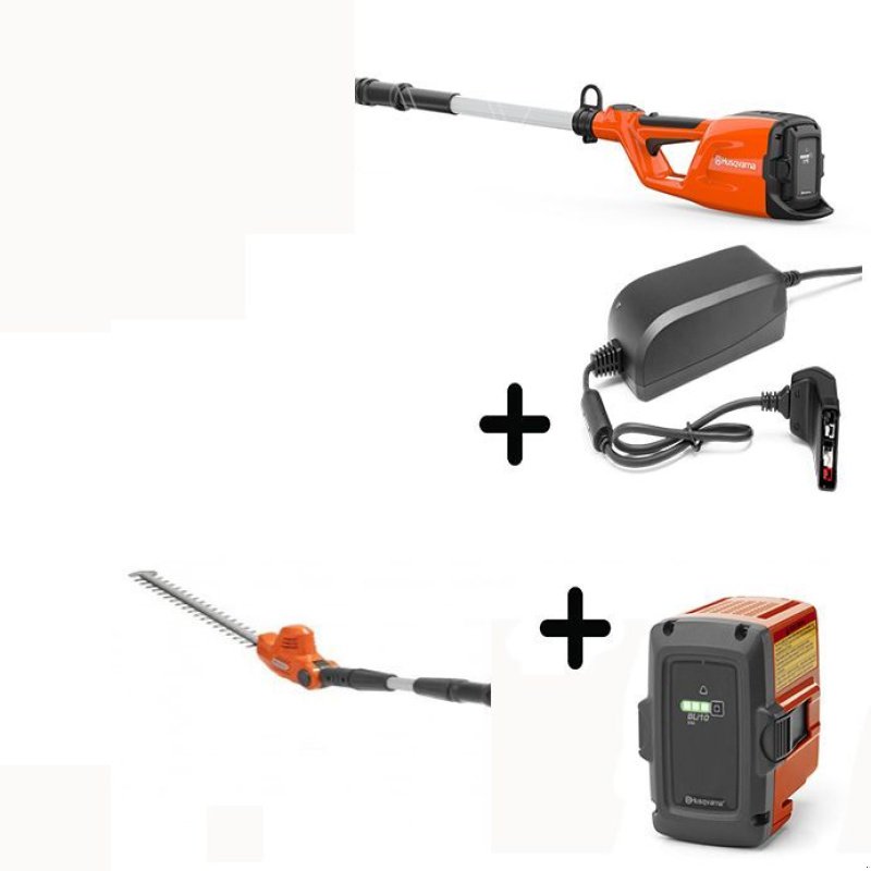 Sonstige Grünlandtechnik & Futtererntetechnik typu Husqvarna Taille haies 120ITK4+HK4+QC80+BLI10 Husqvarna, Gebrauchtmaschine v LA SOUTERRAINE (Obrázek 1)