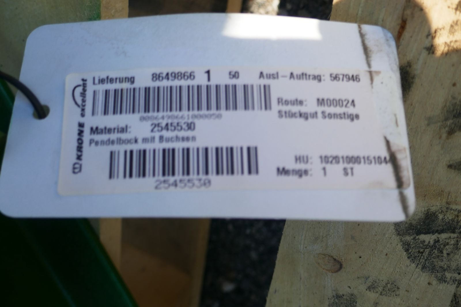 Sonstige Grünlandtechnik & Futtererntetechnik типа Krone Pendelbock für F 320 P, Gebrauchtmaschine в Villach (Фотография 4)