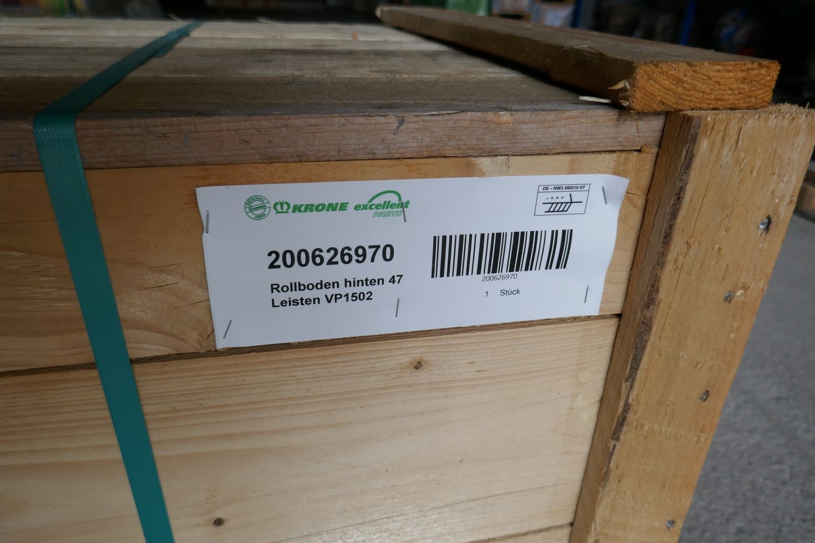 Sonstige Grünlandtechnik & Futtererntetechnik typu Krone Rollboden Fortima 1500 MC, Gebrauchtmaschine v Villach (Obrázek 2)