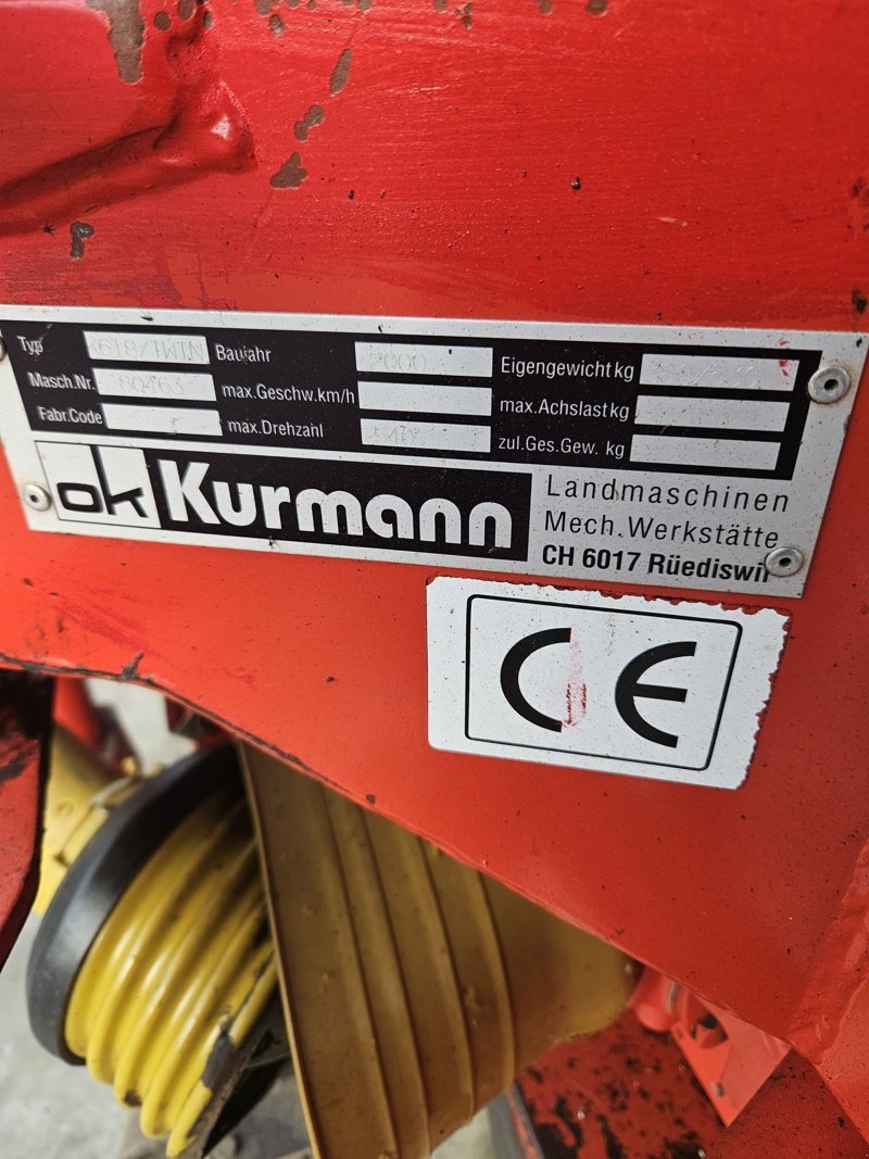 Sonstige Grünlandtechnik & Futtererntetechnik des Typs Kurmann Sonstiges, Gebrauchtmaschine in Domdidier (Bild 2)