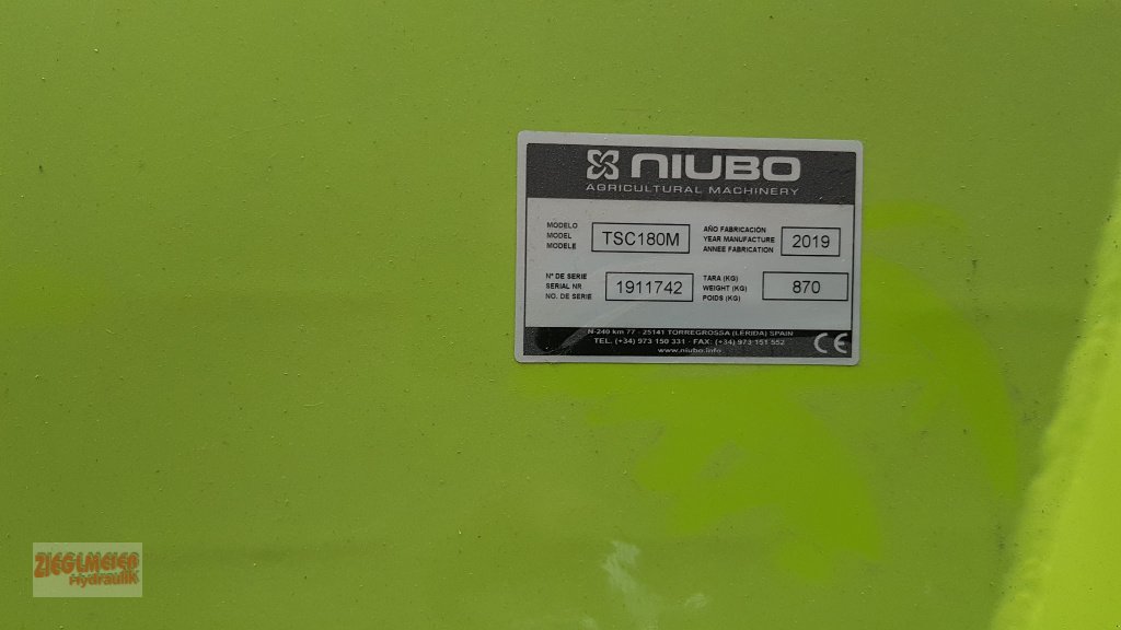 Sonstige Grünlandtechnik & Futtererntetechnik typu Niubo Auslegemulcher Scooby TSC 180, Neumaschine v Rottenburg a.d. Laaber (Obrázek 4)
