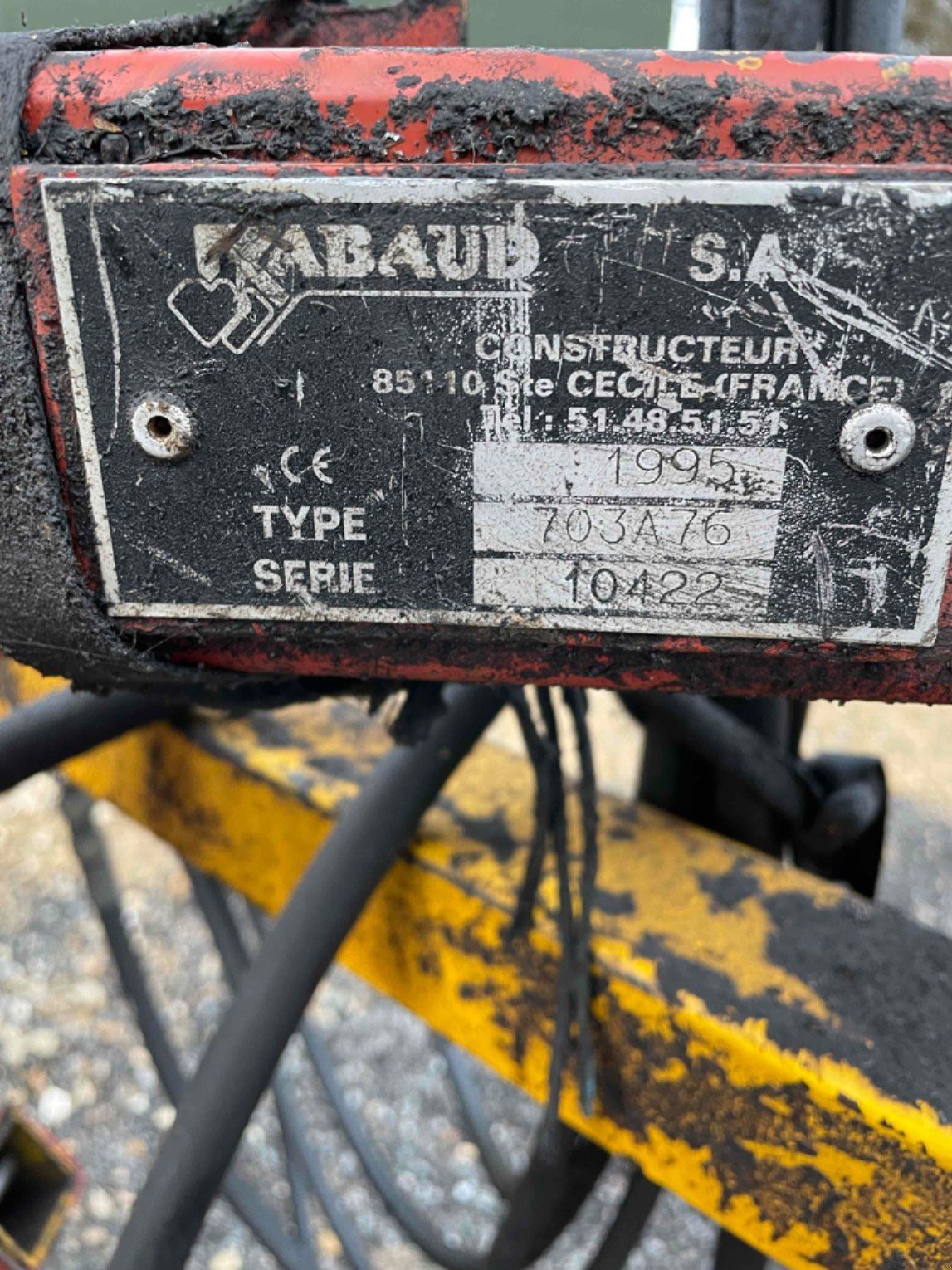 Sonstige Grünlandtechnik & Futtererntetechnik of the type Rabaud 703A76, Gebrauchtmaschine in LA SOUTERRAINE (Picture 2)