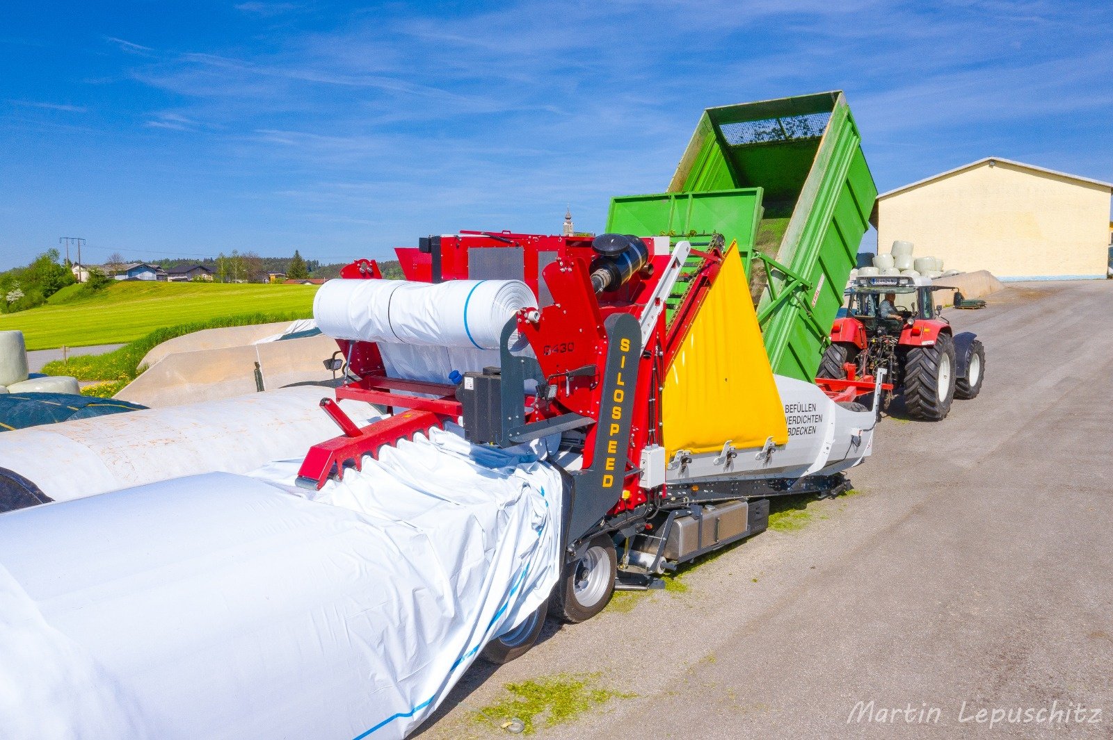 Sonstige Grünlandtechnik & Futtererntetechnik του τύπου Silospeed Silospeed G430, Neumaschine σε Hochburg Ach (Φωτογραφία 2)