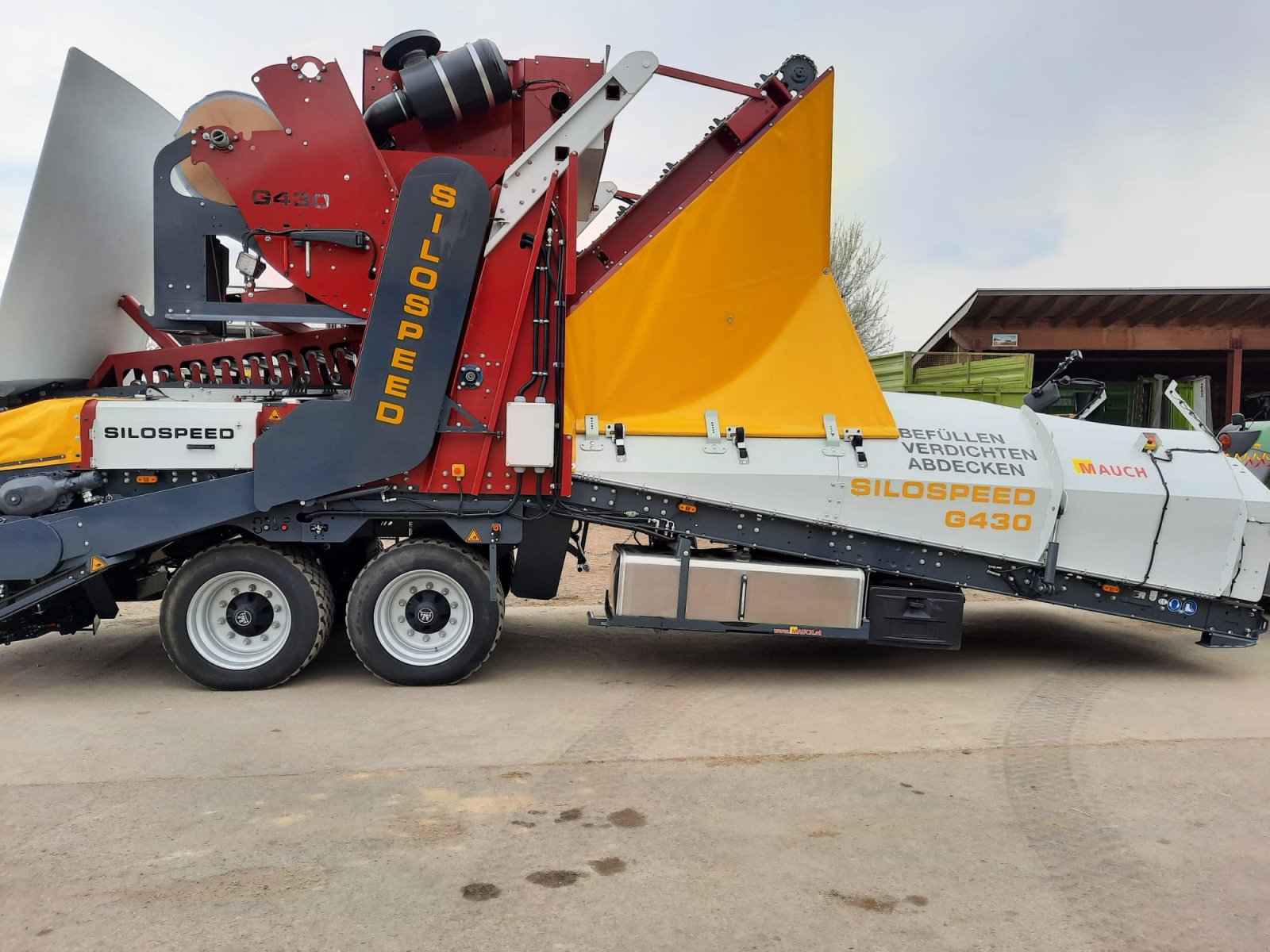 Sonstige Grünlandtechnik & Futtererntetechnik του τύπου Silospeed Silospeed G430, Neumaschine σε Hochburg Ach (Φωτογραφία 4)