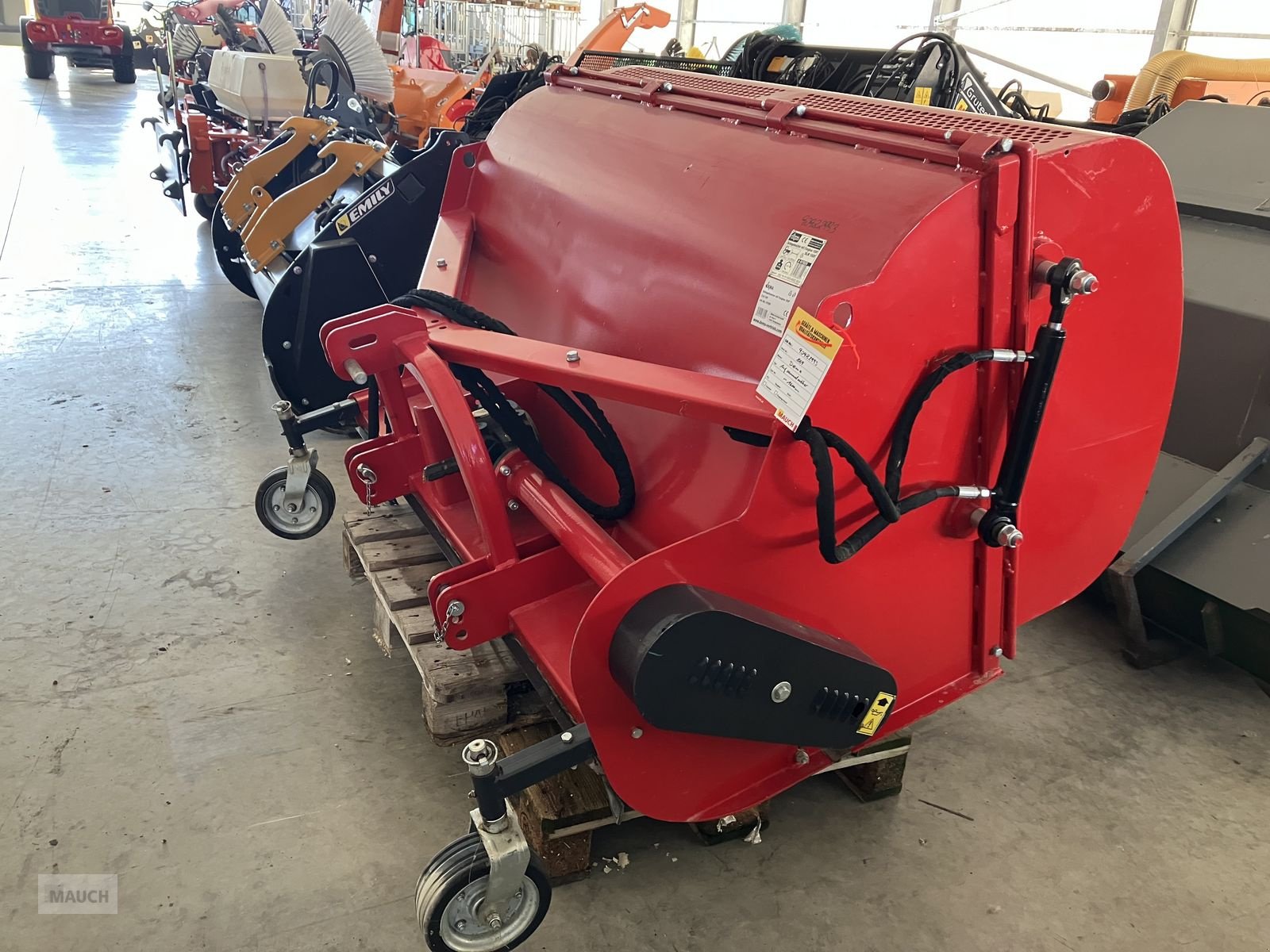 Sonstige Grünlandtechnik & Futtererntetechnik Türe ait Sonstige DEMA Schlegelmulcher mit Fangbox SLM 160F, Gebrauchtmaschine içinde Burgkirchen (resim 11)