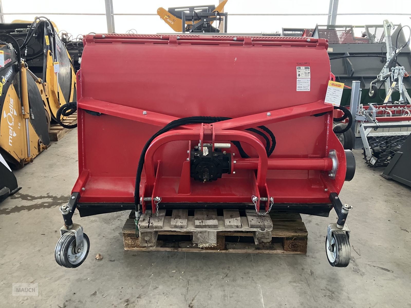 Sonstige Grünlandtechnik & Futtererntetechnik Türe ait Sonstige DEMA Schlegelmulcher mit Fangbox SLM 160F, Gebrauchtmaschine içinde Burgkirchen (resim 4)