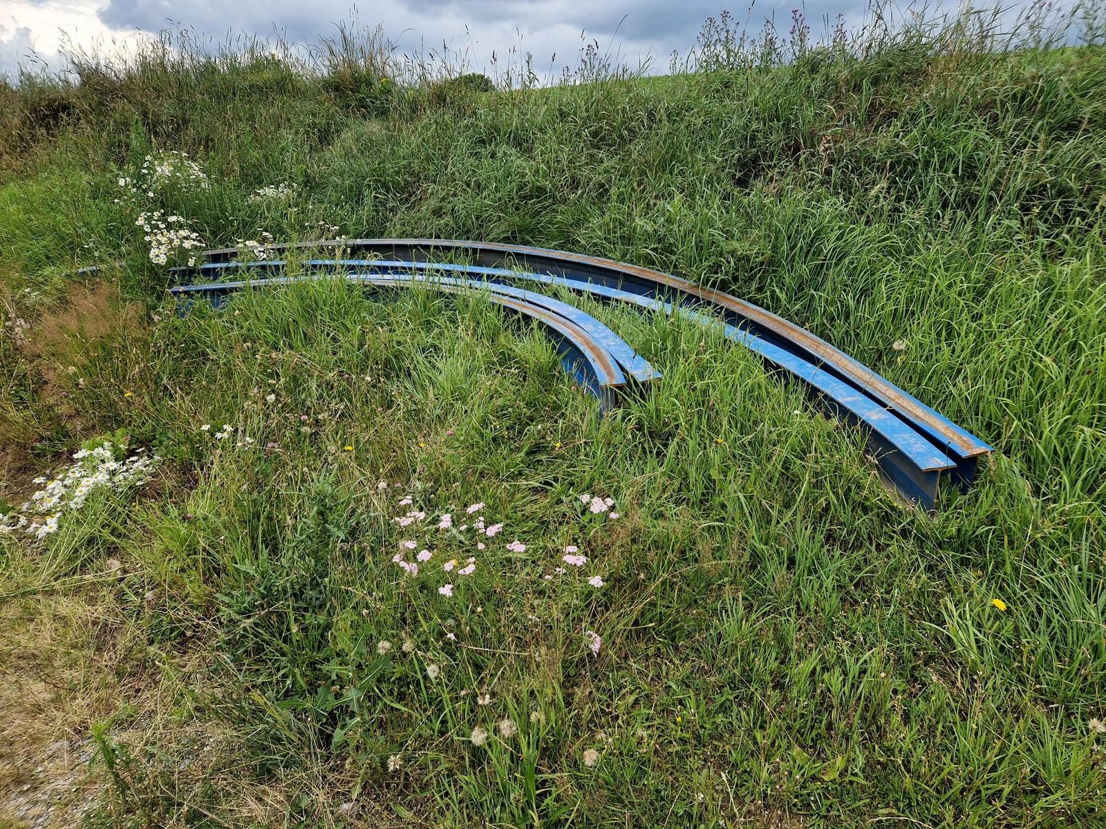 Sonstige Grünlandtechnik & Futtererntetechnik Türe ait Sonstige Kranschienen, Gebrauchtmaschine içinde Grünbach (resim 1)