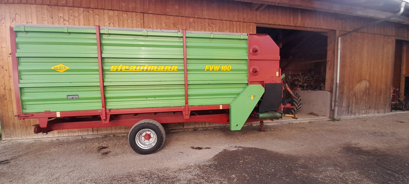 Sonstige Grünlandtechnik & Futtererntetechnik typu Strautmann FVW 160 H, Gebrauchtmaschine v Wald (Obrázek 1)