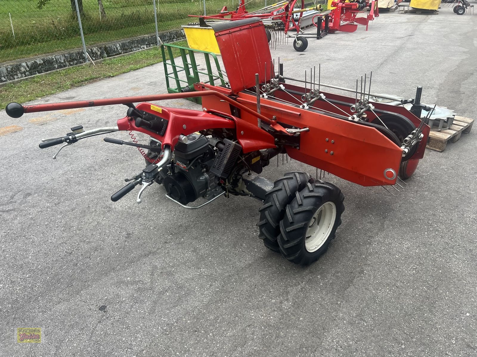 Sonstige Grünlandtechnik & Futtererntetechnik of the type Vogel & Noot Jet 3 mit Bandrechen und Heuschieber, Gebrauchtmaschine in Kötschach (Picture 8)