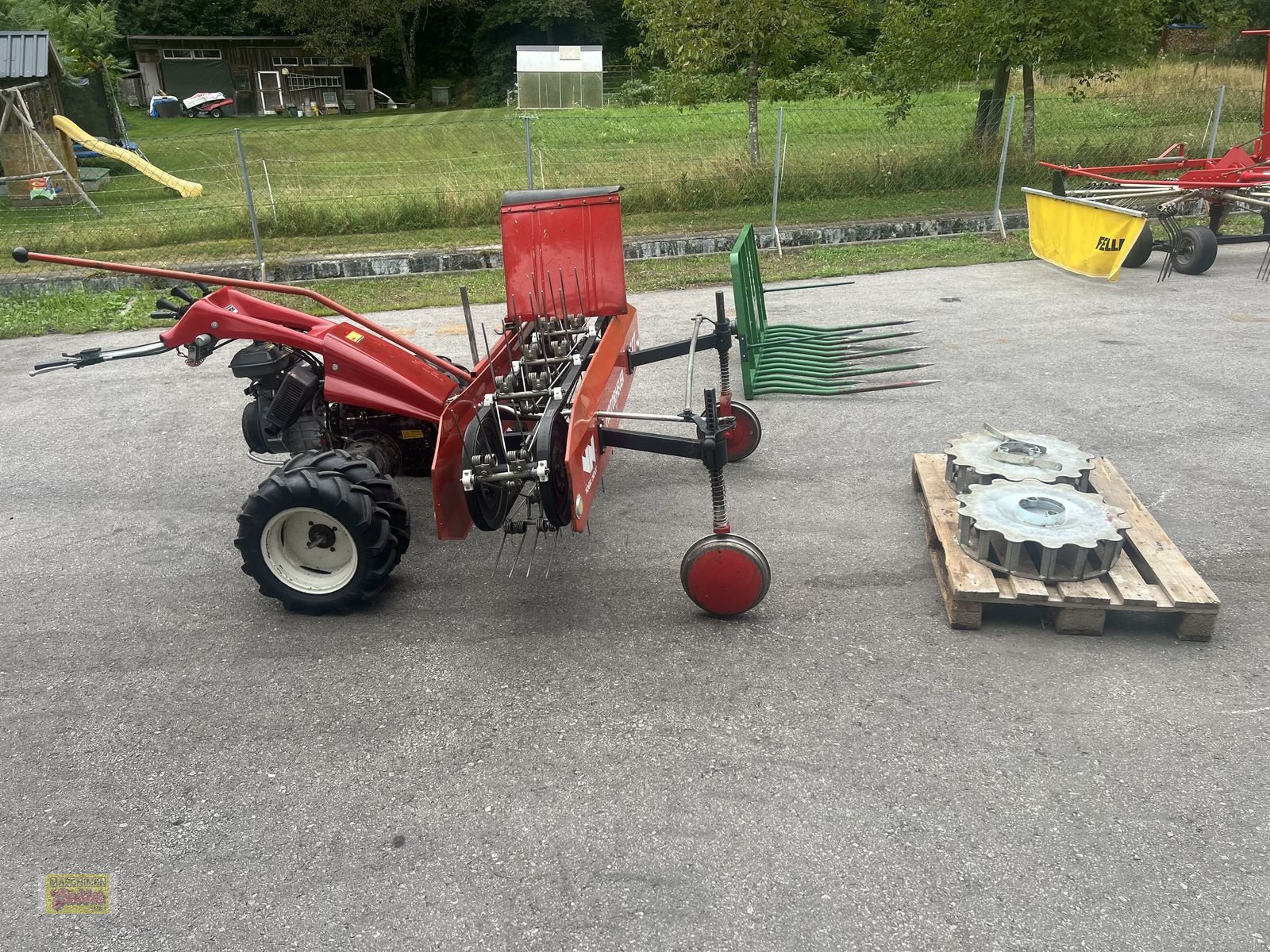 Sonstige Grünlandtechnik & Futtererntetechnik of the type Vogel & Noot Jet 3 mit Bandrechen und Heuschieber, Gebrauchtmaschine in Kötschach (Picture 3)