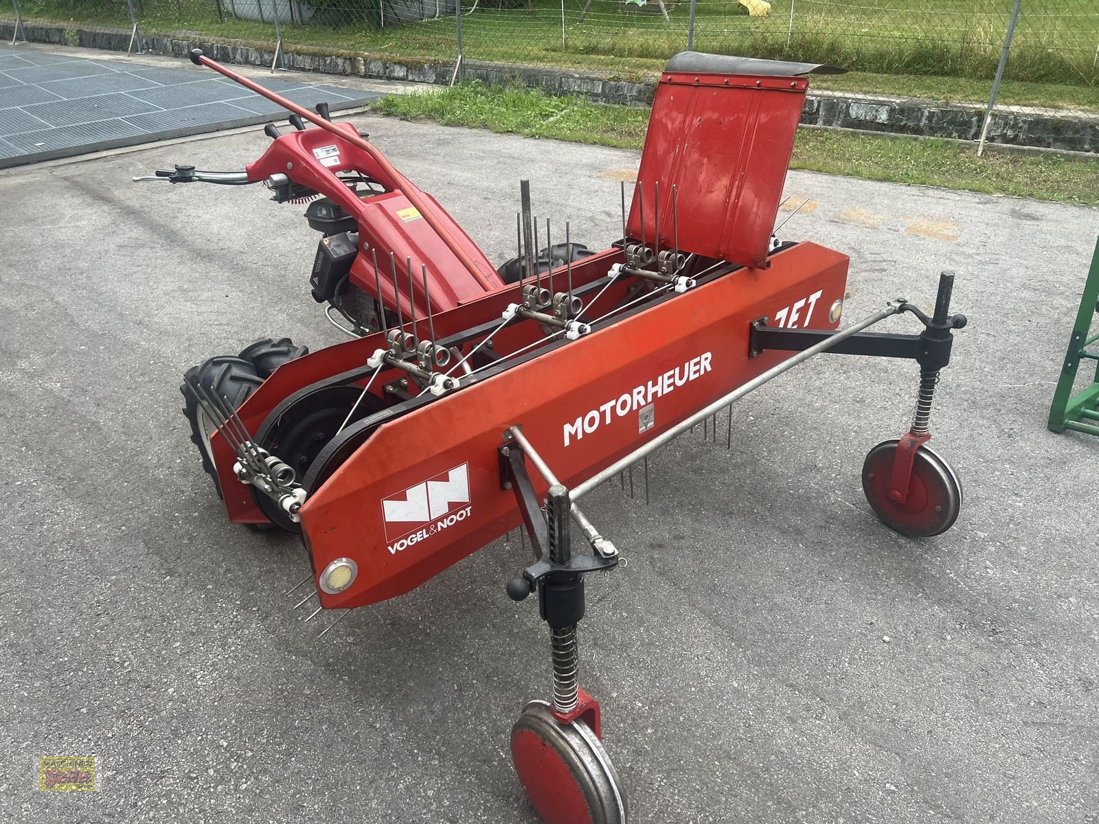 Sonstige Grünlandtechnik & Futtererntetechnik of the type Vogel & Noot Jet 3 mit Bandrechen und Heuschieber, Gebrauchtmaschine in Kötschach (Picture 4)