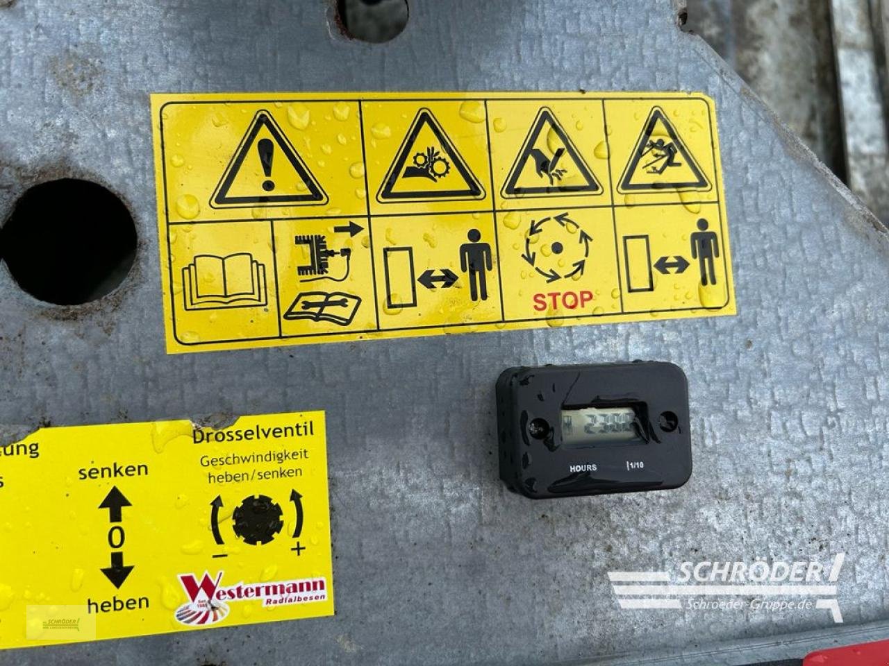 Sonstige Grünlandtechnik & Futtererntetechnik van het type Westermann CM 2 SPALTENSCHIEBER, Gebrauchtmaschine in Jade OT Schweiburg (Foto 12)
